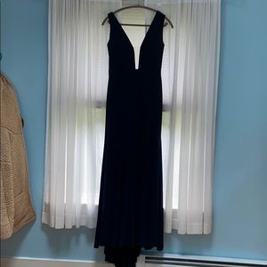 Navy Blue Prom/Maxi Dress